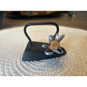 Vintage Mini Iron Cast Iron Sad Iron